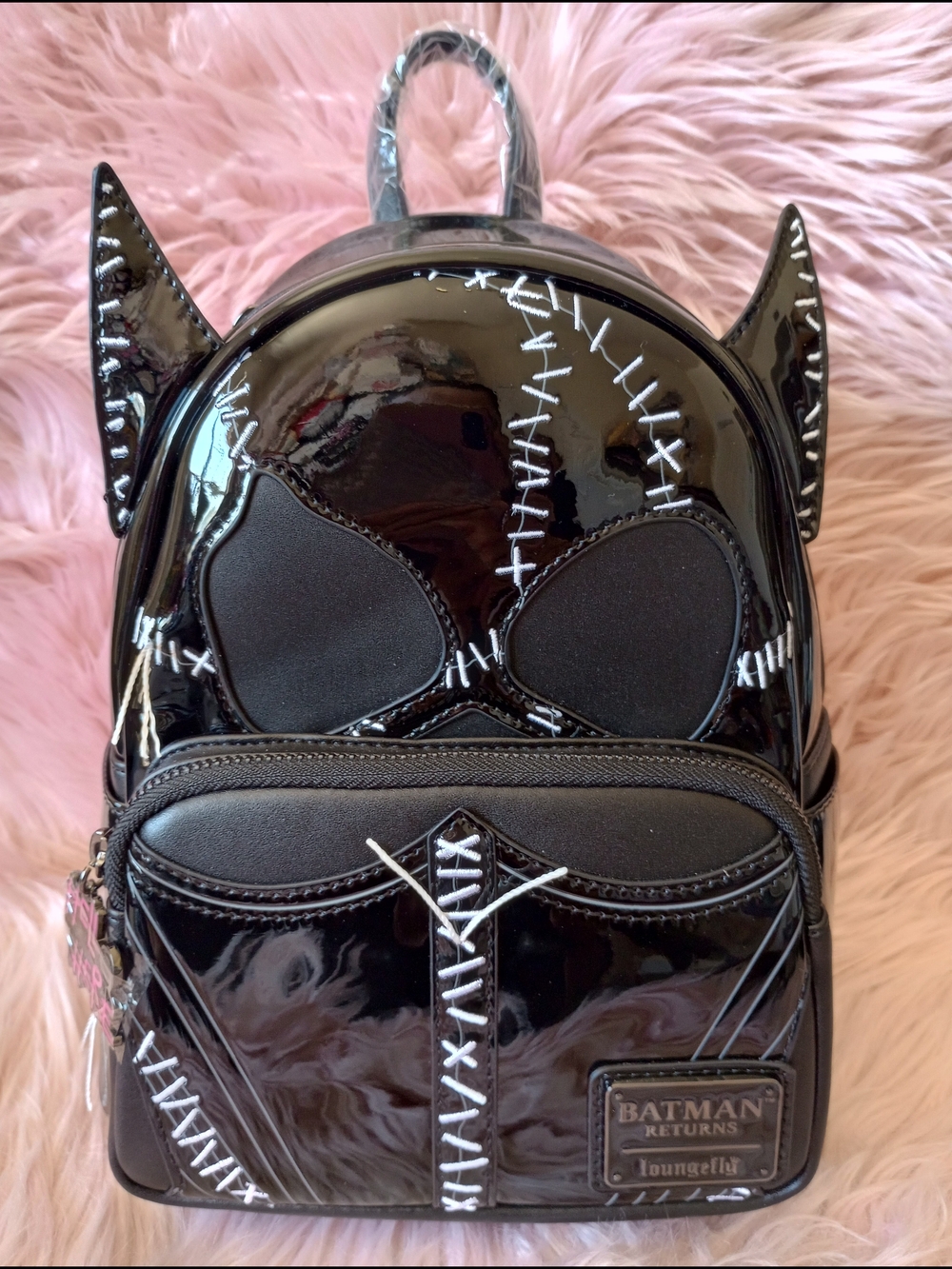 Loungefly Batman Catwoman Mini Backpack Exclusive Limited Edition 1250 Rare!! - Picture 4 of 13
